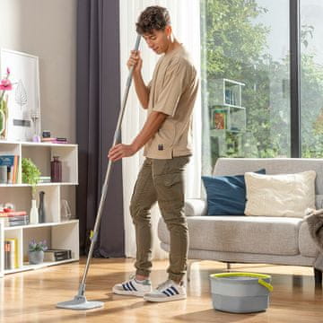 Northix Samočisteća krpa za brisanje s kantom za odvajanje Selimop InnovaGoods