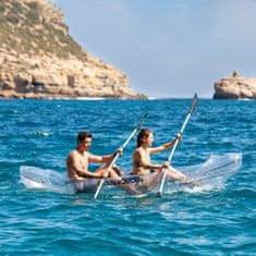 Northix Napuhac prozirni kajak s priborom Paros InnovaGoods 312 cm 2 mjesta