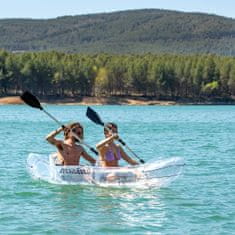 Northix Napuhac prozirni kajak s priborom Paros InnovaGoods 312 cm 2 mjesta
