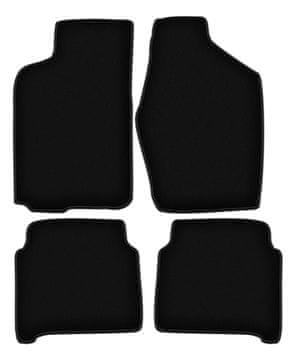 Osnovne crne velur prostirke za: Toyota Camry V20 II limuzina (1986.-1991.)
