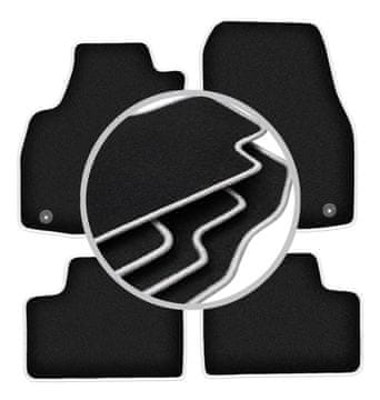 Carlux-srebrne autotepisi za: Opel Astra H limuzina, hatchback, karavan, TwinTop, kabriolet, coupe (2003.-2010.)