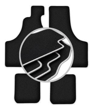 Carlux-srebrne auto prostirke za: Fiat 126P n/a (1973-2001)
