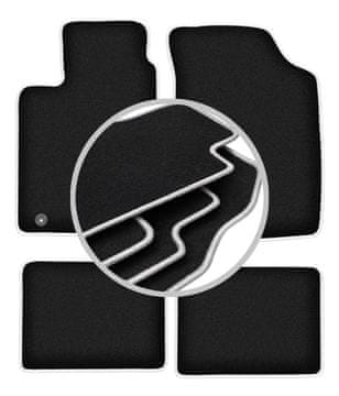 Carlux-srebrne autotepisi za: Renault Clio II hatchback (1998-2005)