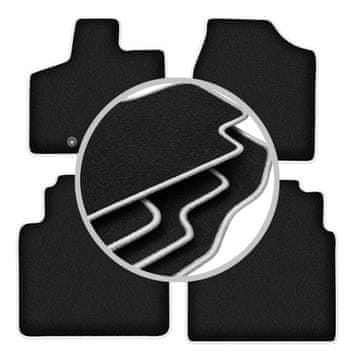 Carlux-srebrne auto prostirke za: Chrysler Town&County IV minivan (2008.-2016.)