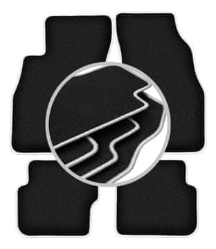 Carlux-srebrne autotepisi za: Fiat Punto EVO hatchback (2998-2012)