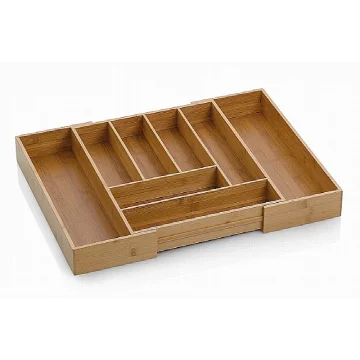 Kela KALMA bambusova sklopiva komoda 35-58x43x6,5 cm