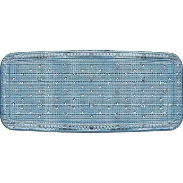 Kela KRETA PVC prostirka za kadu, plava, 92x36 cm