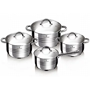 Blaumann Set kuhinjskog posuđa od 8 komada od nehrđajućeg čelika, linija Jumbo Gourmet