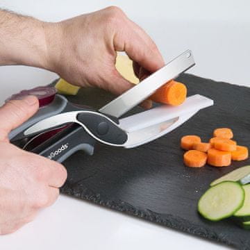 Northix Kuhinjski nož-škare Scible InnovaGoods