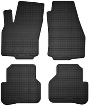 Gumeni tepisi, set 4 komada, univerzalni za: Peugeot Bipper kombi, Tepee (2007-2017)