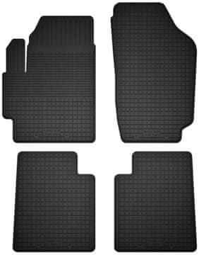 Set od 4 gumene autotepihe, univerzalni za: Hyundai i20 I hatchback (2008.-2014.)