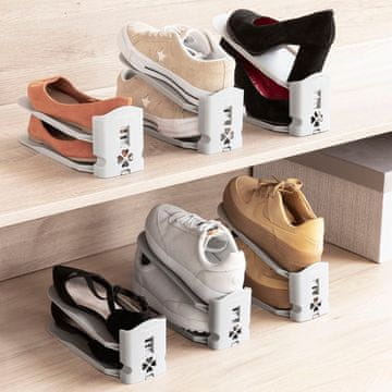 InnovaGoods Podesivi organizator za cipele Sholzzer InnovaGoods 6 komada
