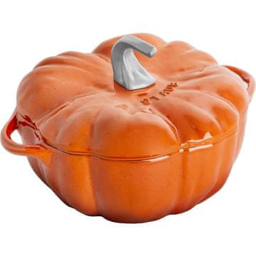 Staub Staub Pumpkin posuda od lijevanog željeza, 3.45 L, cimet