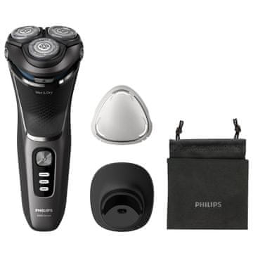 slomart Philips S3343/13 muški brijač, rotacijski, crna/krom