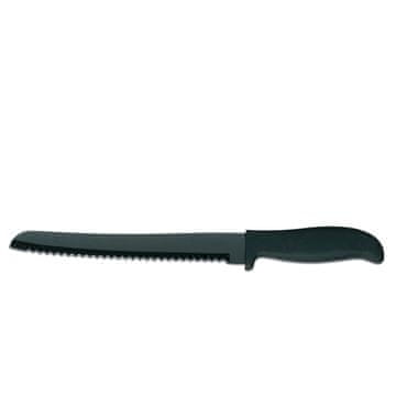 Kela Acida nož za kruh, nehrđajući čelik, crna, 32,0 cm