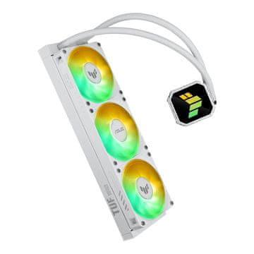 slomart ASUS TUF Gaming LC III 360 ARGB White Edition vodeno hlađenje za procesor, bijelo