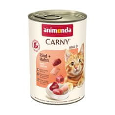 Animonda ANIMONDA Carny Adult Govedina i piletina - mokra hrana za mačke, 400g