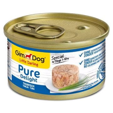 GMC GIMDOG Little Darling Pure Delight Tuna Mono - mokra hrana za pse - 85g
