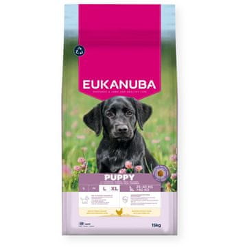 Eukanuba EUKANUBA Puppy L XL Bogata s piletinom - suha hrana za pse - 15 kg
