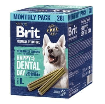 Brit BRIT Premium by Nature Pseći zubni zalogaji L – pseća poslastica – 28 komada