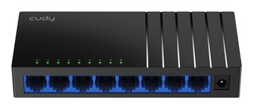 Cudy Cudy GS108D Unmanaged Gigabit Ethernet mrežni prekidač, Crni
