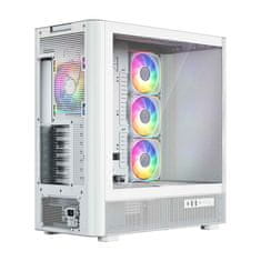 Modecom MODECOM Volcano AQ300 ARGB Midi PC kućište, bijelo