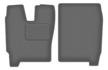 Velur grafitne auto prostirke za: Iveco Eurocargo II kamion 160 (2002-2008)