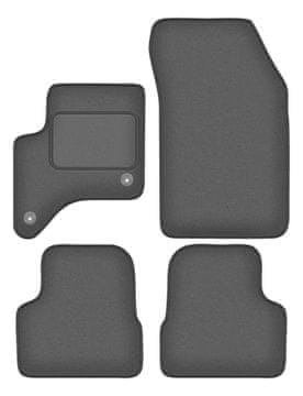 Velur grafitne auto prostirke za: Fiat 600 Hybrid (2024-)