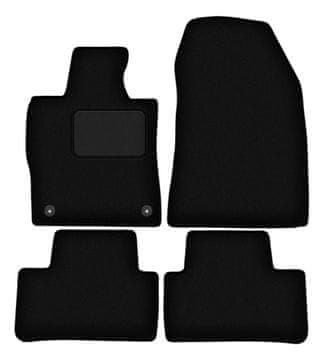 Crne velur tepisi za auto za: Opel Astra VI HB/karavan (2021-)