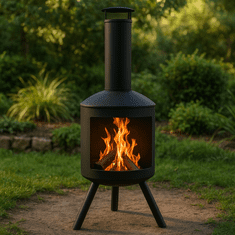 Ambiance Vatrostalna posuda za vrt, 126 cm