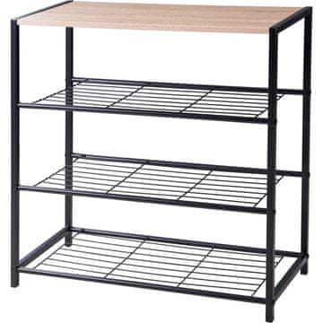 Storagesolutions Metalna stalka za cipele s 3 police, 63 x 30 x 63 cm