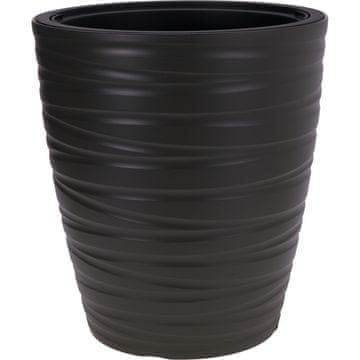 ProGarden Plasticni saksija za biljke, 47,5 x 52,3 cm, tamnosiva