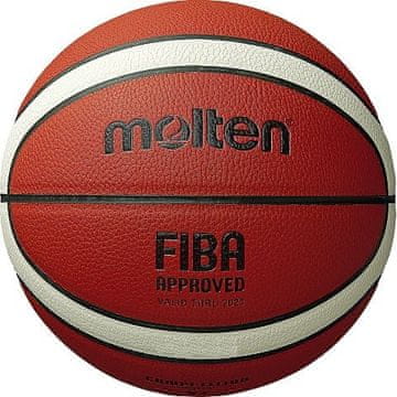Molten Molten B5G3800 košarkaška lopta, smeđa, za unutarnju i vanjsku upotrebu