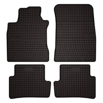 Gumene autotestice za: Renault Modus minivan (2004.-2012.) - crne, ugrađene