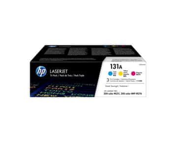 HP 131A Komplet 3 tonera (C/M/Y) za LaserJet