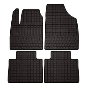 Gumene autotepisi za: MG HS SUV (2018-) - crni, ugrađeni