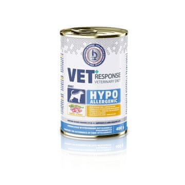 slomart VET RESPONSE Hypoallergenic Turkey 400g - vlažna hrana za pse