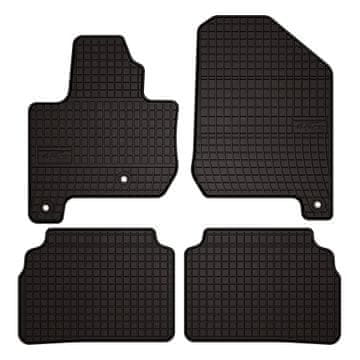 Gumene autotepisi za: Kia Soul EV hatchback (2013.-2019.) - crni, ugrađeni