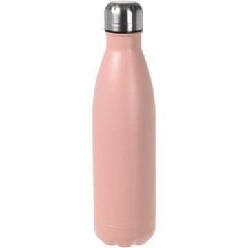 Excellent Houseware 0,5 l sportska termo boca od nehrđajućeg čelika, ružičasta