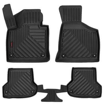 3D gumene autotepisi za: Audi A3 8P (hatchback, sportback, cabrio, 2003.-2011.) - 5 cm naplatak