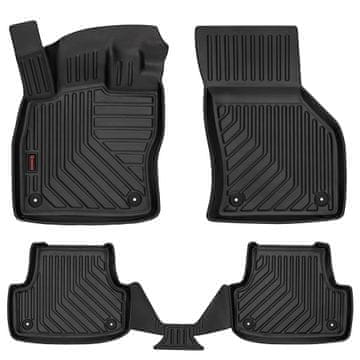 3D gumene autotepisi za: Audi A3 8V (hatchback 5 vrata, kabriolet, 2012.-) - rub 5 cm