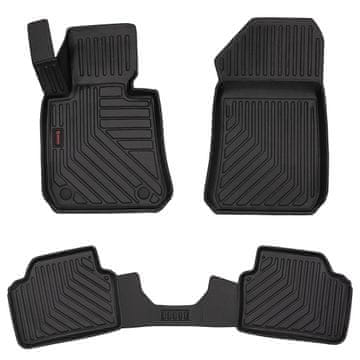 3D gumene autotepisi za: BMW 3 E90 (limuzina, 2004.-2011.) - 5 cm naplatak