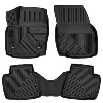 3D gumene autotepisi za: Ford Mondeo MK4 (liftback, limuzina, karavan, 2007.-2012.) - 5 cm naplatak