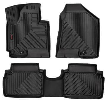 3D gumene autotepisi za: Hyundai ix35 (SUV, 2009.-2015.) - 5 cm naplatak