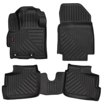 3D gumene autotepisi za: Mitsubishi Space Star II (hatchback, 2013-) - 5cm naplatak