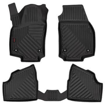 3D gumene autotepisi za: Opel Astra H (limuzina, hatchback, karavan, TwinTop, kabriolet, coupe, 2003.-2010.) - rub 5 cm