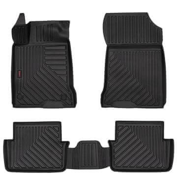 3D gumene autotepisi za: Renault Laguna III (liftback, karavan, 2007.-2015.) - 5 cm naplatak