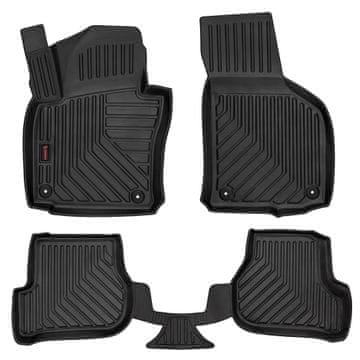 3D gumene autotepisi za: Volkswagen Golf V (hatchback, varijanta, karavan, 2003.-2009.) - obruč od 5 cm