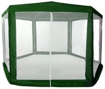 Northix Vrtni paviljon-šator, 2x2x2 m, s mrežom protiv komaraca, zeleni, MultiGarden
