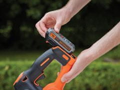 BLACK Black & Decker GTC18452PC Akumulatorske škare za živicu, dvostruka oštrica, 45 cm, 2.42 kg, narančasta/crna